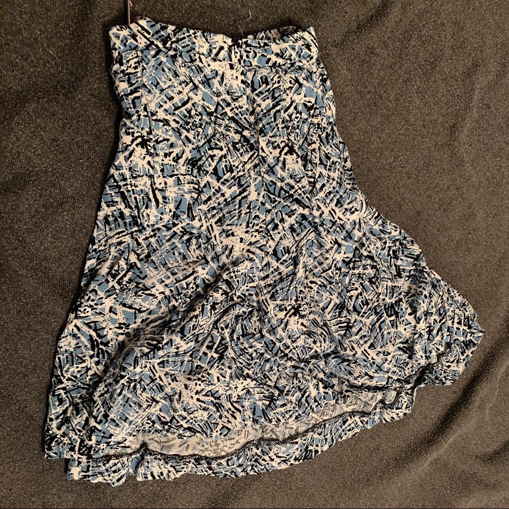 Blue abstract Skorts